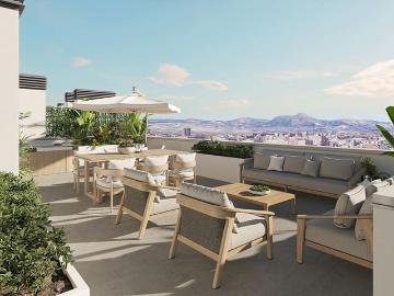 Ático en venta en Alicante / Alacant, Alicante Costa Blanca