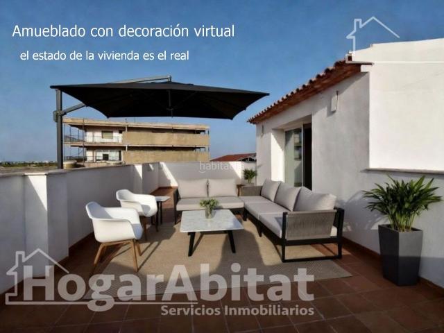 Ático en venta en Alqueria de la Comtessa l´. ALQUERIA CENTRO! PRECIOSO ÁTICO DÚPLEX, AMPLIO Y LUMINOSO CON TERRAZA. Áticos Alqueria de la Comtessa.