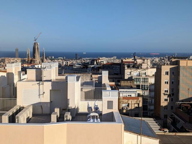 Ático en venta en Barcelona, Can Baró. Espectacular Ático con vistas al Mar en Gracia Nova. Áticos.