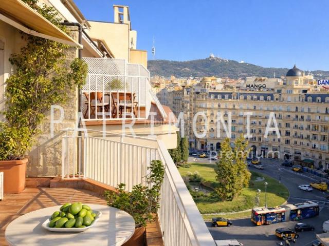 Ático en venta en Barcelona, L´Antiga Esquerra de l´Eixample. Gran ático con terraza y vistas a Francesc Macià. Áticos.