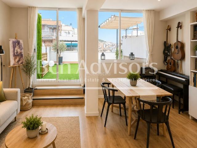 Ático en venta en Barcelona, Sant Gervasi Galvany. Estupendo ático con terraza y fantásticas vistas en Galvany. Áticos.