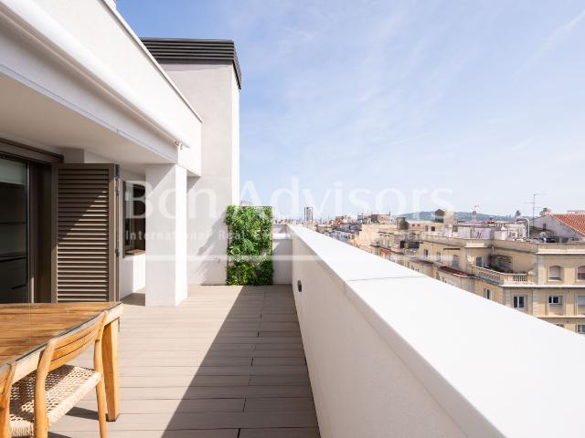 Ático en venta en Barcelona, Sant Gervasi Galvany. Fabuloso sobreático con terraza y parking en edificio nuevo en Galvany. Áticos.