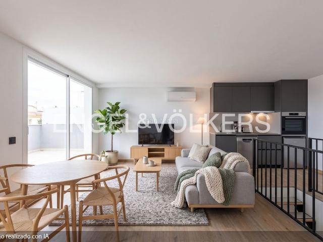 Ático en venta en Betxí. Descubra un apartamento a estrenar en Betxí 108 m, 3 dormitorios, 2 baños, terraza y balcón, con garaje y parking subterráneo en u. Áticos.