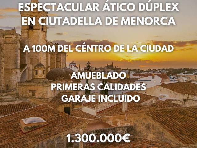 Ático en Venta en Ciutadella
