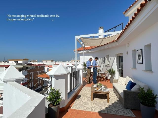 Ático en venta en El Portil. Ático con vistas panorámicas al mar y a la laguna en El Portil. Áticos El.