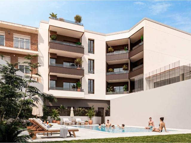 Ático en venta en Manresa, Bases de Manresa Carretera de Santpedor. AKARI Residencial Obra nueva con piscina y terrazas desde 175.000. Áticos.