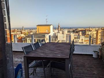 Ático en venta en Baix Guinardo - Terraza