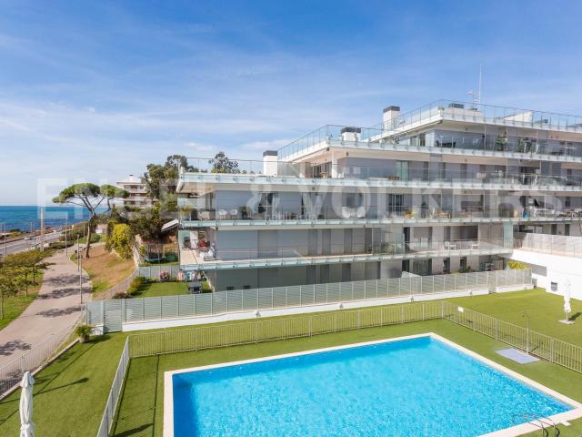 Ático en venta en Sant Andreu de Llavaneres, Can Sans. Ático a estrenar con piscina comunitaria. Áticos Sant Andreu de.
