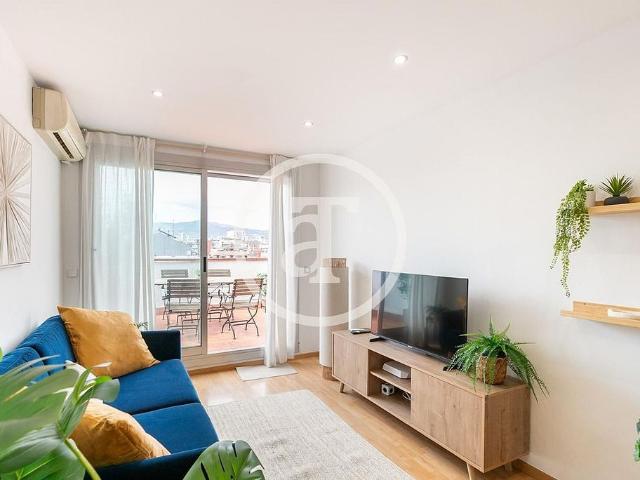 Ático en alquiler en calle Del Comte Borrell, Barcelona, de 46 m² 1 habitación por 1.650