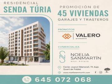 Ático exclusivo de OBRA NUEVA con espectacular terraza de 93 m2 en Quart de Poblet