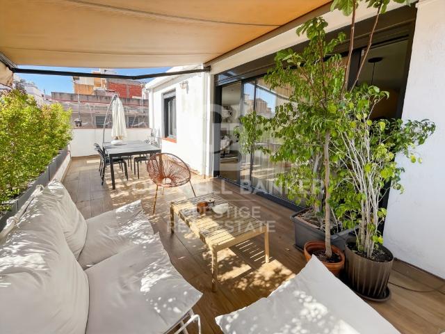 Atico reformado con 2 terrazas en Vila de Gracia 60m² Barcelona