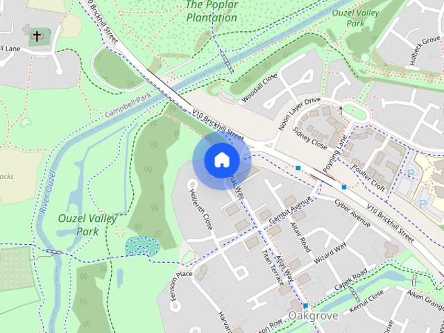 Atlas Way, Oakgrove, Milton Keynes, Buckinghamshire, MK10