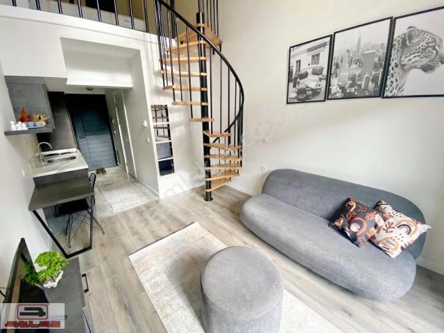 Atlas Emlak Hazır Kiracılı Satılık 1+1 Loft Lüks Eşyalı