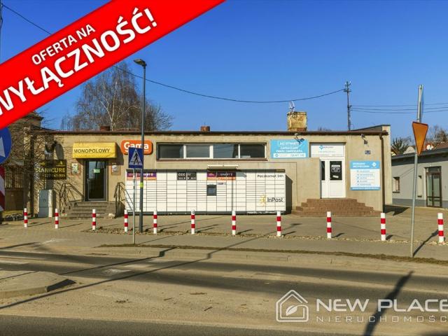 Lokal użytkowy z 3 wejściami, sklep, biuro, manicure Wołów