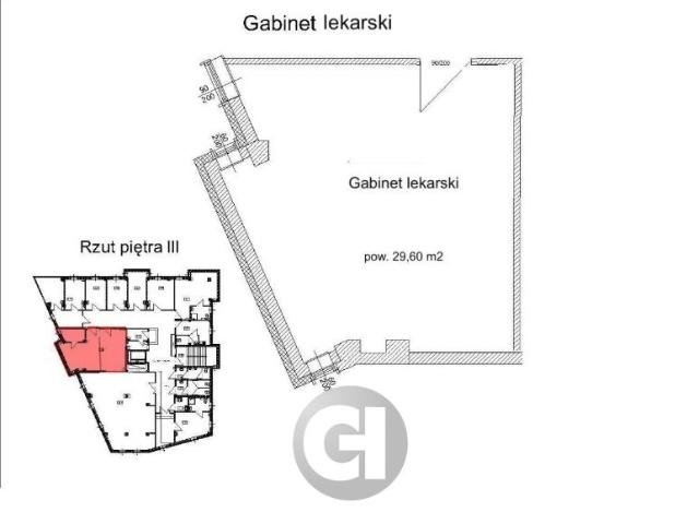Atrakcyjny lokal usługowy 29,6 m2 w centrum Gorzowa polecam!