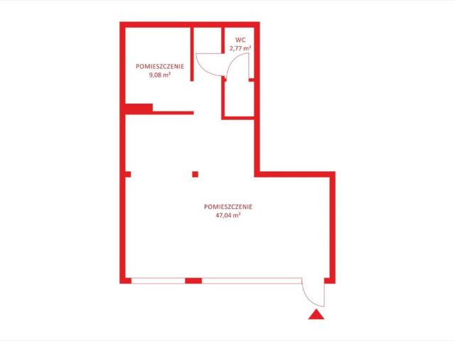 Lokal usługowy 60,3 m² Mały Kack, Gdynia z witrynami