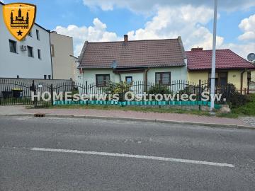 Działka z domem do remontu, garaż, 2647 m², Ostrowiec