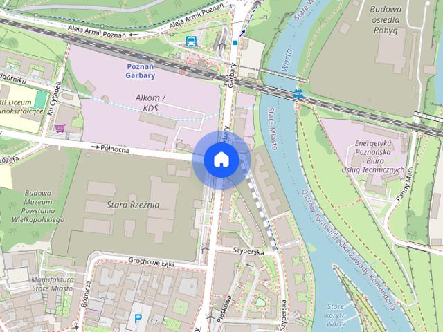 Atrakcyjne mieszkanie/2 sypialnie w centrum miasta