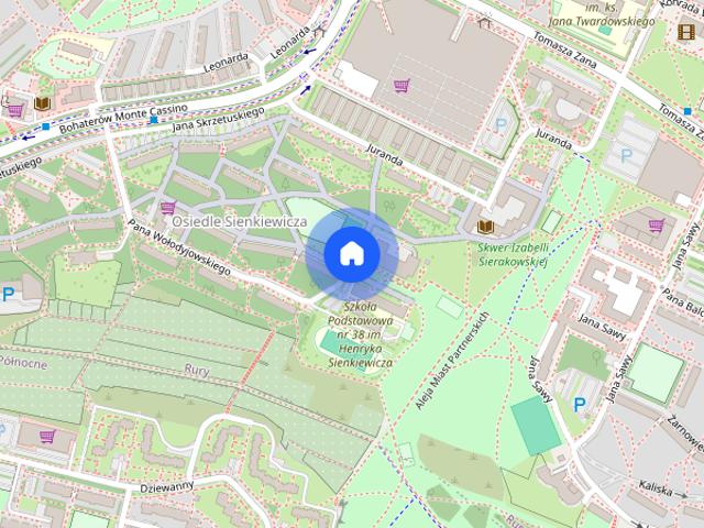 atrakcyjne mieszkanie dla studiujących