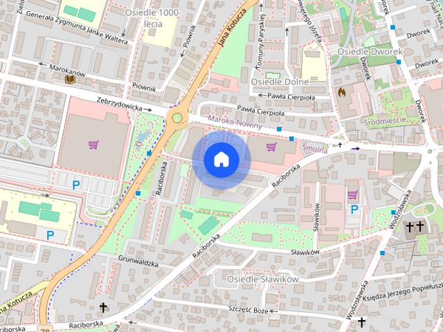 Atrakcyjne mieszkanie w centrum Rybnika