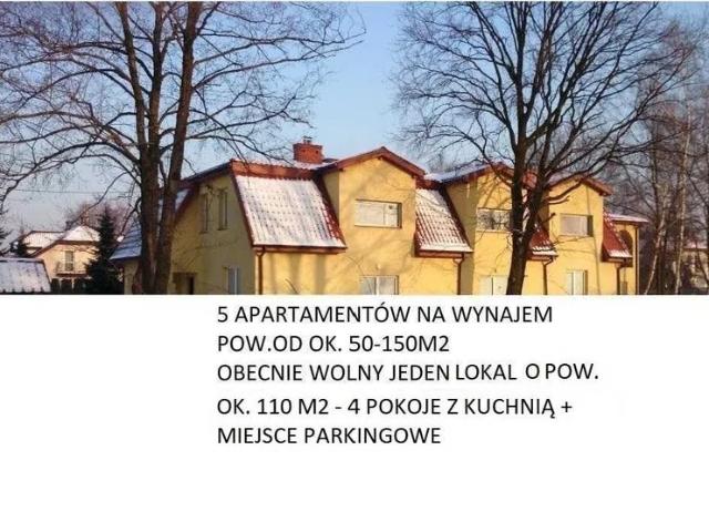 Wynajem 2 pok. z ogródkiem, parking, blisko WKD