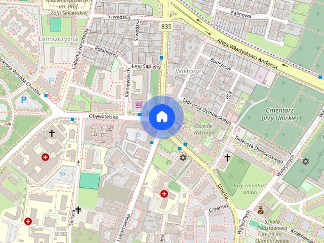 Atrakcyjne 3pok. salon+2 sypialnie, ok. U. Medycznego i Centrum