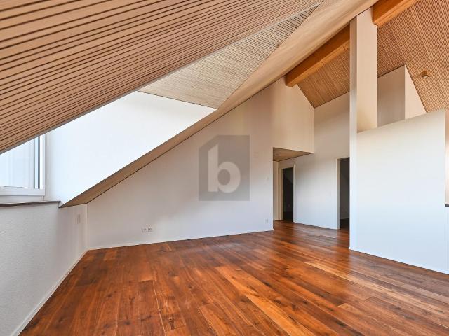 Attic apartment with 4.5 rooms for rent in Altnau 120 m² | dreamo. Ch