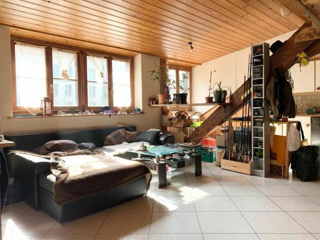 Attic flat with 3.5 rooms for rent in Burgdorf | dreamo. Ch