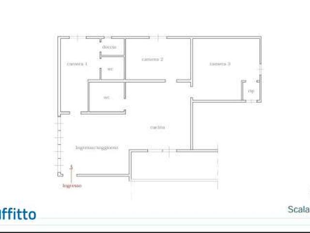 Attico con terrazzo Centro