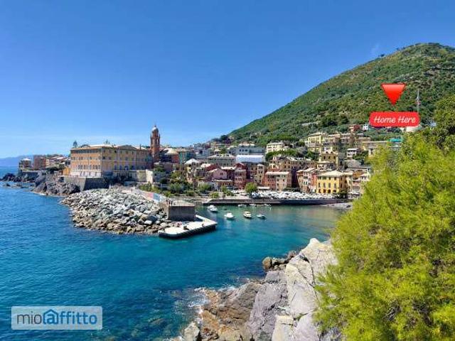 Attico arredato con terrazzo Nervi quinto al mare