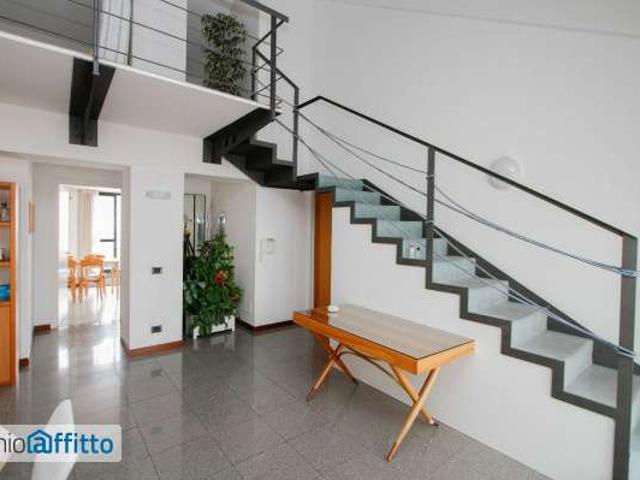 Attico arredato con terrazzo Bergamo