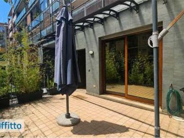 Attico arredato con terrazzo Cenisia