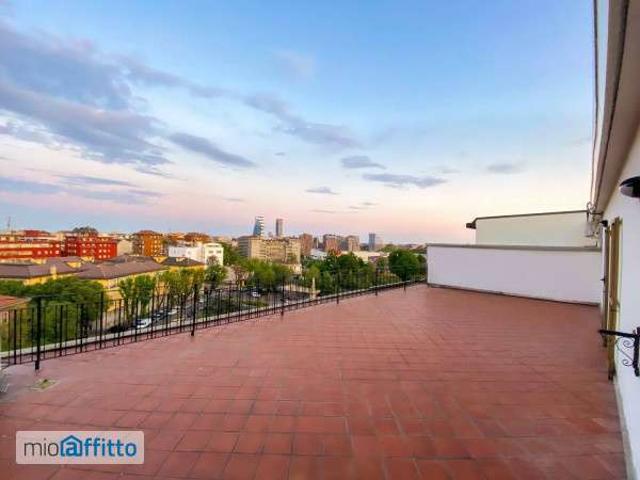 Attico arredato con terrazzo Certosa, quarto oggiaro, villa pizzone