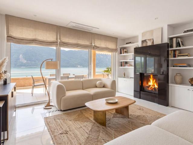 ATTICO DI 4.5 LOCALI CON TERRAZZA VISTA LAGO A BISSONE