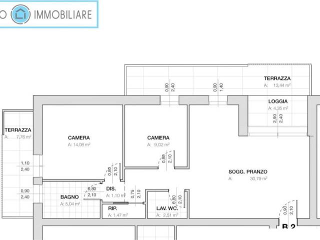 Attico / Mansarda in vendita a Martellago VE