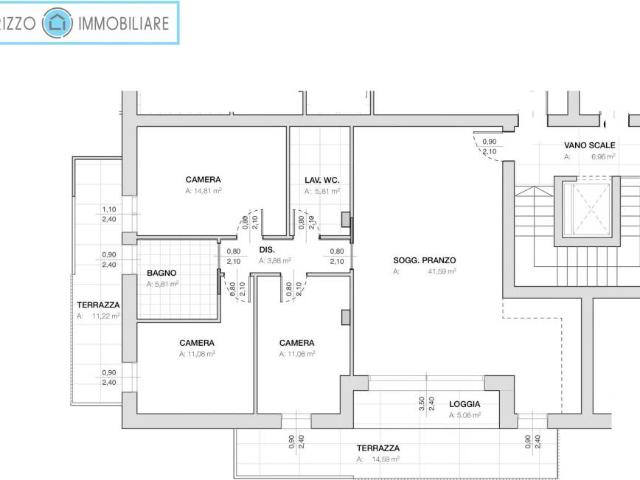 Attico / Mansarda in vendita a Martellago VE