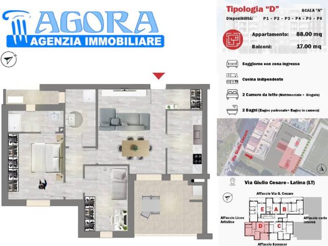 Appartamento in vendita a Latina LT