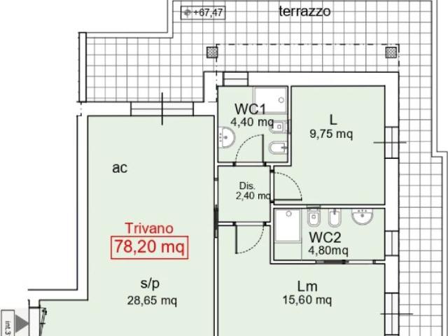 Attico / Mansarda in vendita a Roma RM