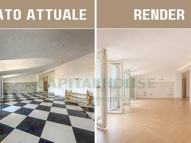 Attico / Mansarda in vendita a San Prisco CE