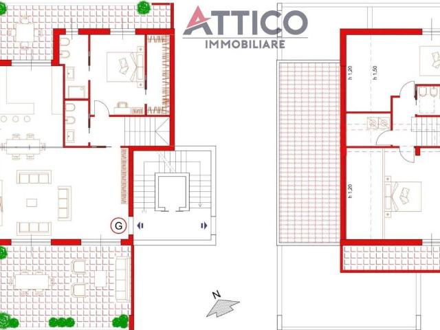 Attico / Mansarda in vendita a Sassari SS