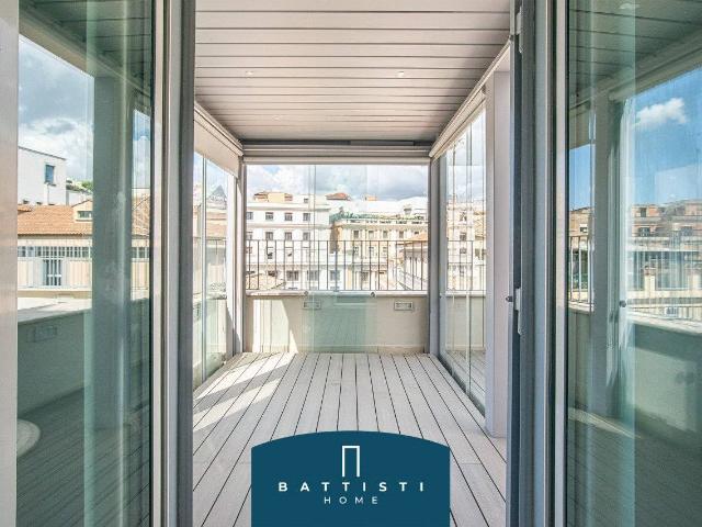 Attico piazza Barberini, Vittorio Veneto, Roma
