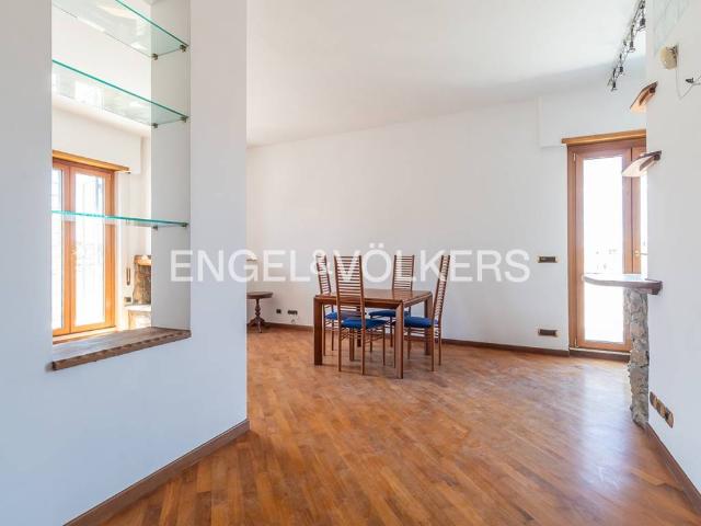 Attico/mansarda in affitto a Roma via Ludovico di Monreale, Monteverde Vecchio