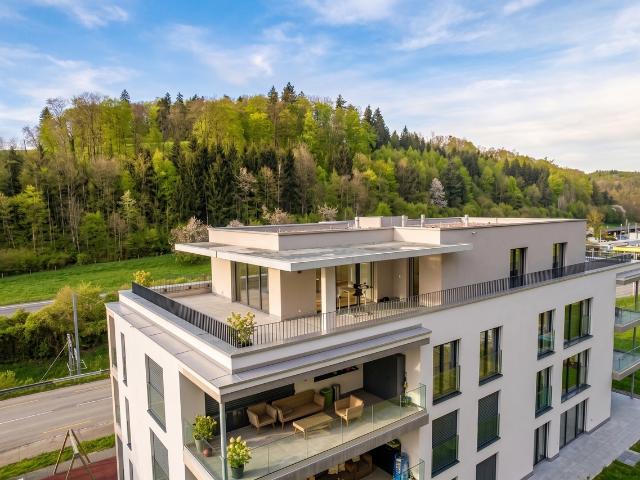 ATTIKAWOHNUNG MIT RIESIGER TERRASSE IN THÖRISHAUS