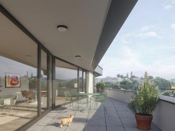 Attika – Architektonische Eleganz in der Nähe des Stadtzentrums