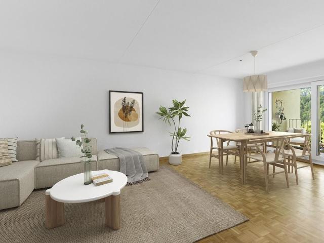 Attika Feeling: Atemberaubende 4.5 Zimmerwohnung mit 60 m² privater.