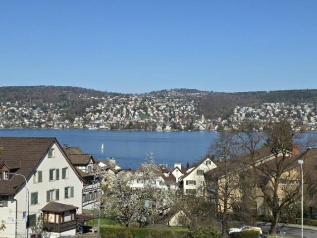 Attika Wohnung mit See und Bergsicht in Rüschlikon