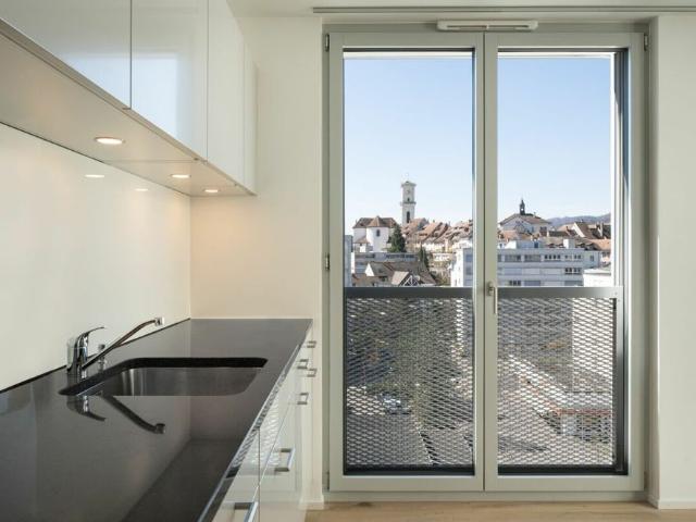 Attique n° 19 de 4.5 pièces à louer dans immeuble neuf avec ascenseur