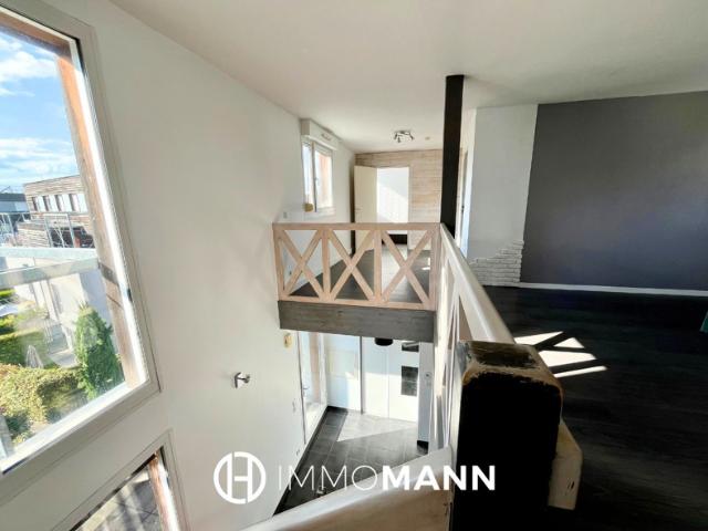 Attique Duplex esprit loft 146 m2, terrasse plein ciel 78