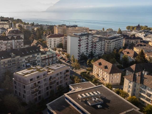 Attique d’exception avec terrasse panoramique sur le lac au coeur de Lausanne