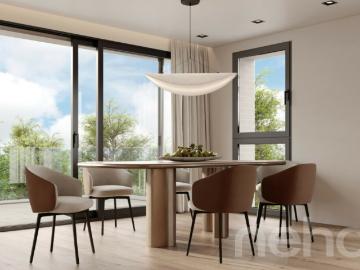 Attique de standing avec terrasse et balcon